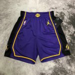 NBA Los Angeles Lakers 22-23 Statement shorts Violet